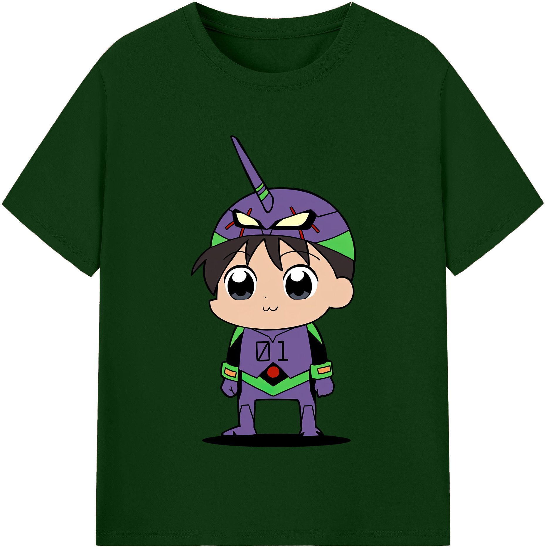 （画像用） EVA 新世紀エヴァンゲリオン 綿100％半袖Tシャツ（フロントプリント）